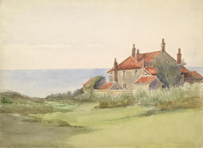 View of a house by the sea