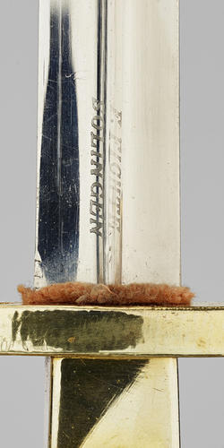 Naval dirk and scabbard