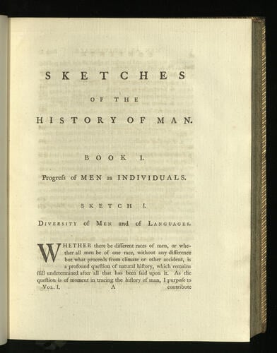 Sketches of the history of man. V. 1