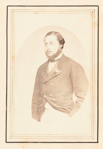 Edward VII (1841-1910), when Prince Albert Edward of Wales