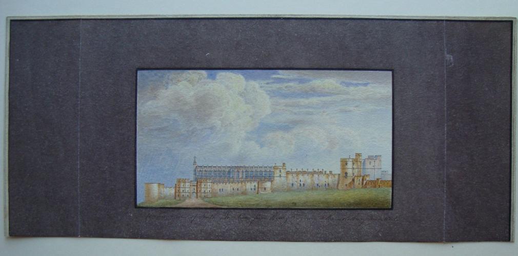 Continuation of South Elevation from Henry 3rd Tower to the Solesbury Tower West