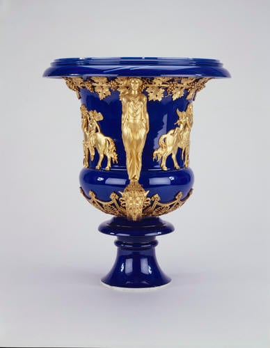 Mounted pot-pourri vase
