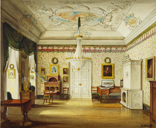 Schloss Friedenstein, Gotha: the sitting-room of Ernest I