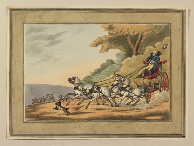 A runaway carriage