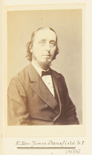 Rt. Hon. James Stansfield M. P. [Photographic Portraits Vol. 4/62 1861-1876]