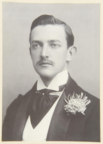 Emanuele Filiberto di Savoia, [Duke of Aosta] circa 1890's. [Album: Photographic Portraits, vol. 7/65 1892-1898]