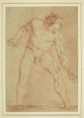 A standing male nude A standing male nude