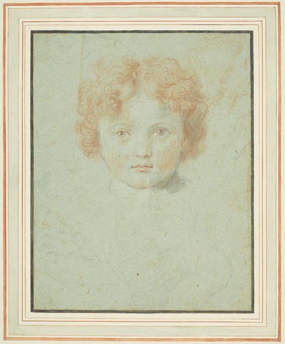 The head of a child The head of a child