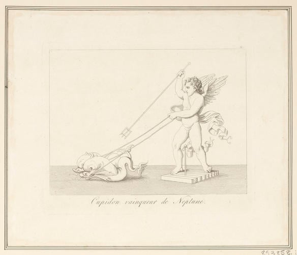 Master: Decoration of Cardinal Bibbiena's stufetta in the Vatican
Item: Cupid victorious over Neptune Master: Decoration of Cardinal Bibbiena's stufetta in the Vatican
Item: Cupid victorious over Neptune
