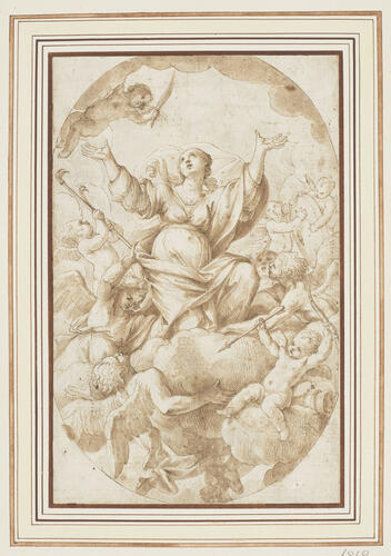 St Agatha in Glory St Agatha in Glory