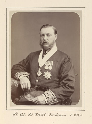 Colonel Sir Robert Groves Sandeman (1835-92)