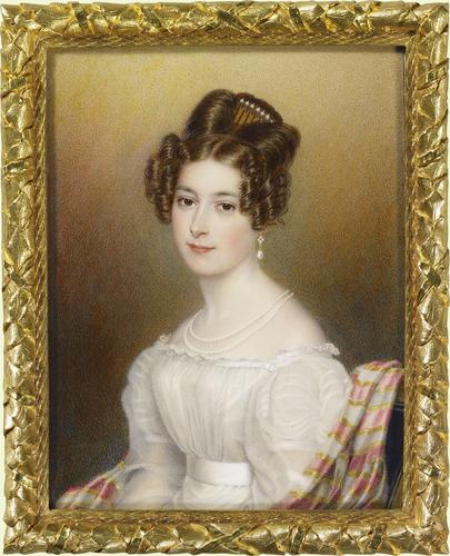 Princess Feodora of Hohenlohe-Langenburg (1807-1872) when Princess of Leiningen