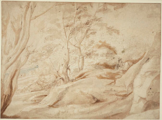 Landscape near Genoa
