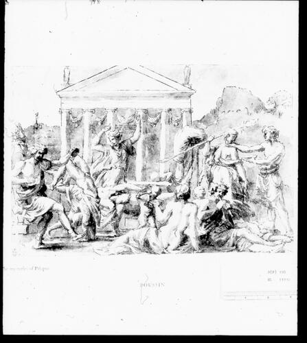 A Ritual Dance before a Temple
