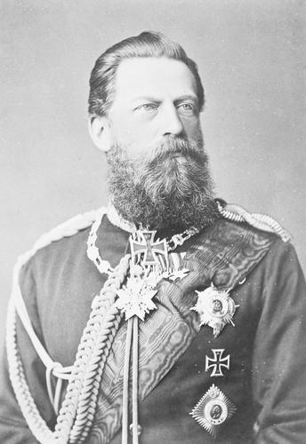 Emperor Friedrich III (1831-88) when Crown Prince Frederick William of Prussia