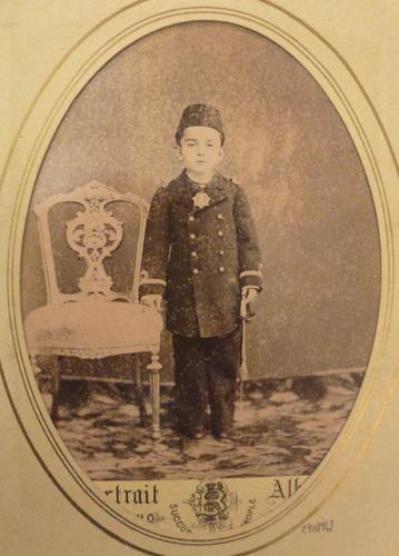 Abdulkadir Effendi, second son of the Sultan of Turkey. November 1883. [Album: Photographs. Royal Portraits, 1876-1898]