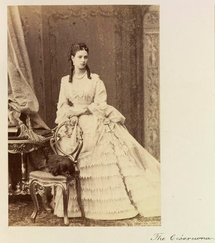 Maria Feodorovna, Empress of Russia (1847-1928) when Tsesarevna