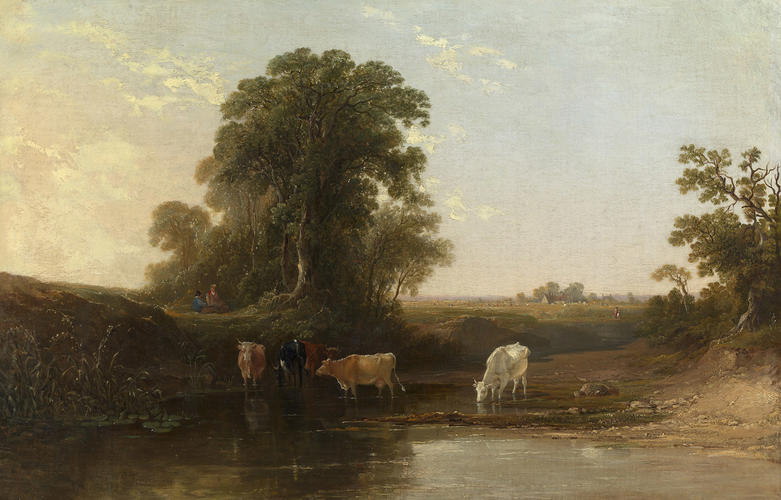 Landscape with Cattle: 