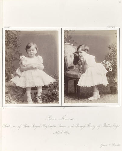 Prince Maurice of Battenberg, 1894 [in Portraits of Royal Children Vol. 41 1893-1894]
