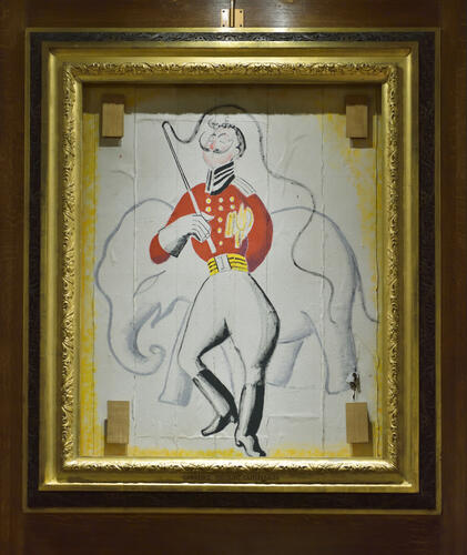 A Ringmaster with an Elephant