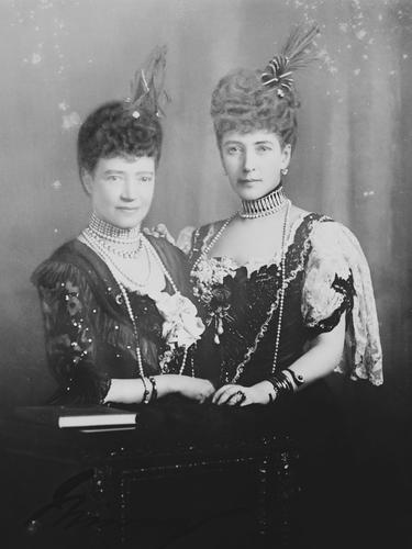 Queen Alexandra and Dowager Empress Marie Feodorovna of Russia