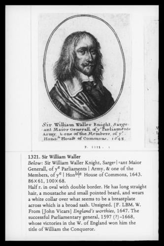 Sir William Waller Sir William Waller
