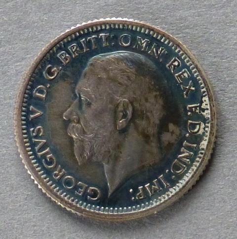 George V Proof sixpence George V Proof sixpence