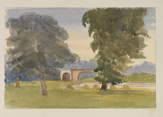 Master: SKETCHES BY QUEEN VICTORIA II
Item: View of a Lake