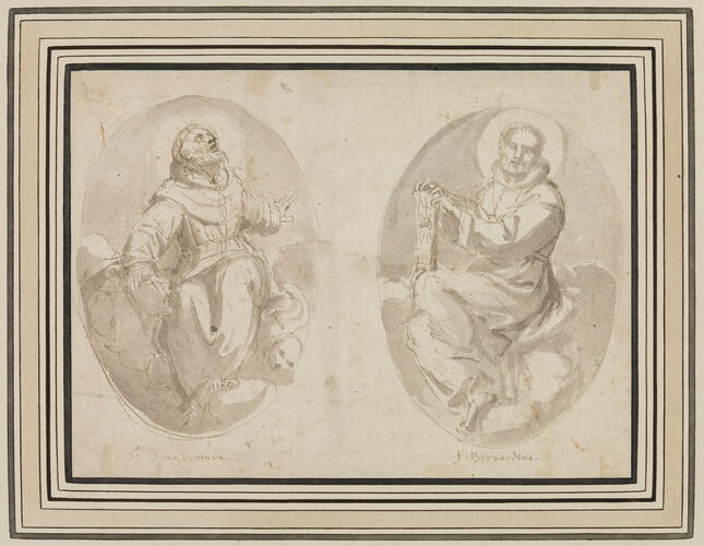 St Bonaventura and St Bernardino St Bonaventura and St Bernardino