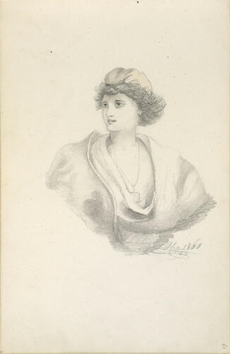 Master: Queen Alexandra's Sketch Book
Item: A female figure