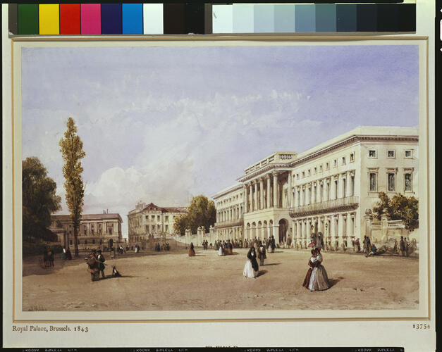 Brussels: the Place des Palais