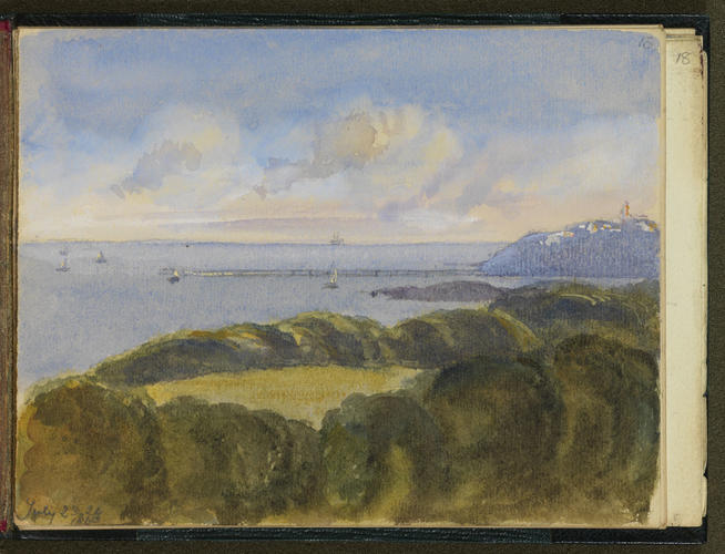 Master: SKETCHES FROM NATURE V. R. 1854 TO 1861
Item: Isle of Wight