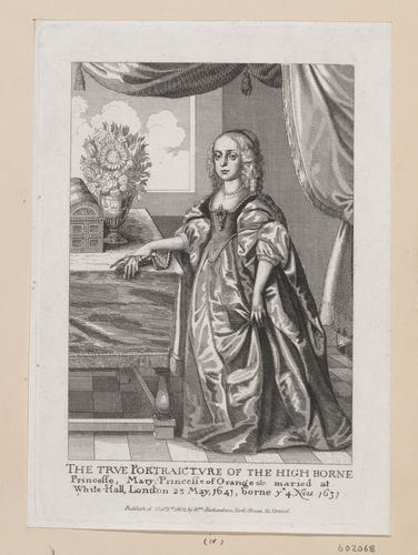 THE TRVE PORTRAICTVRE OF THE HIGH BORNE Princesse Mary, Princesse of Orange etc