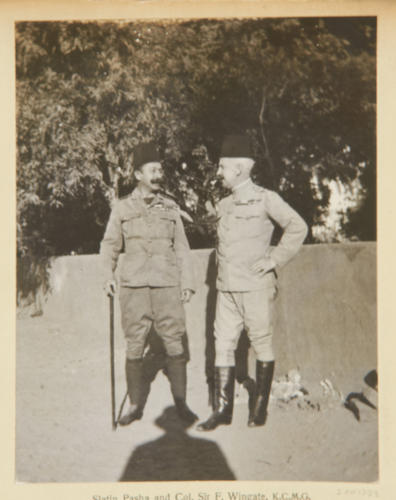 Slatin Pasha and Sir Reginald Wingate