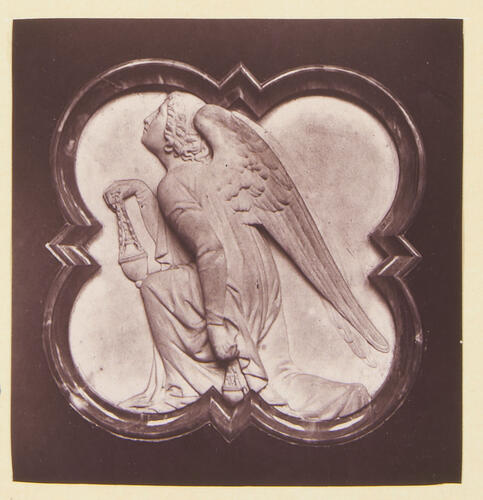 A bas-relief of an Angel in Adoration: Albert Memorial Chapel, Windsor