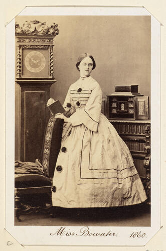 Miss Bowater. 1860. [Royal Household Portraits. Volume 55. ]