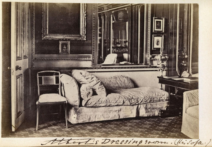 'Albert's Dressing room'; Prince Albert's (1819-61) Dressing room, Windsor Castle