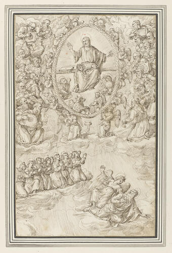 The Apocalypse: The Vision of the Throne set in Heaven