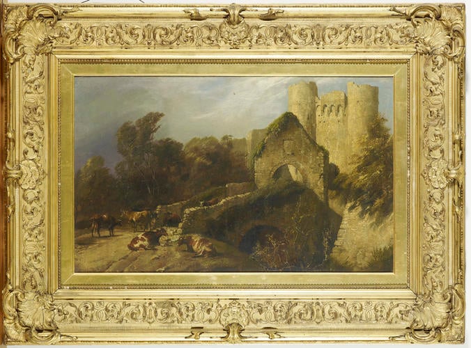 The Entrance to Carisbrooke Castle