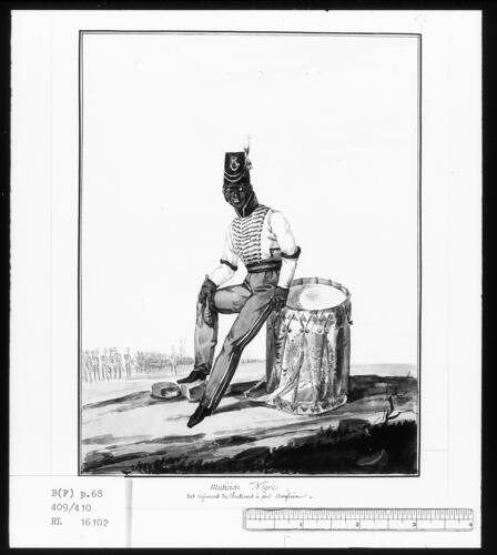 British Army. Drummer, Rifle Brigade. About 1815