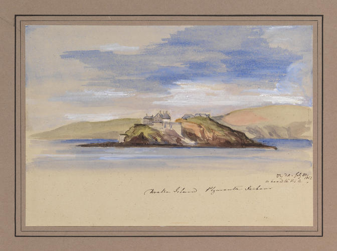 Master: Queen Victoria's Sketchbook 1848-1854
Item: Drake's Island
