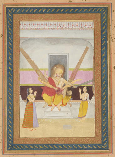 Album of paintings of Hindu gods