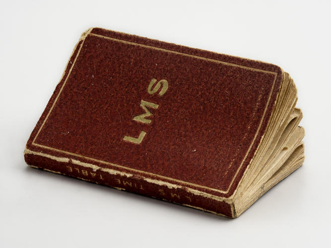 LMS time table [London, Midland and Scottish Railway]