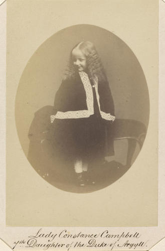 Lady Constance Campbell, seventh daughter of the Duke of Argyll. [Photographs, English Portraits. Volume 70. ]