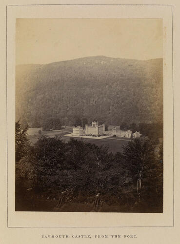Taymouth Castle, from the Fort Taymouth Castle, from the Fort
