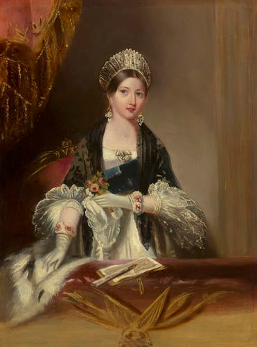 Queen Victoria at the Drury Lane Theatre, November 1837 Queen Victoria at the Drury Lane Theatre, November 1837