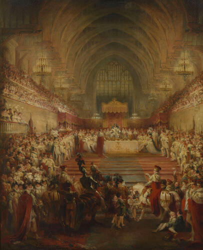 The Banquet at the Coronation of George IV