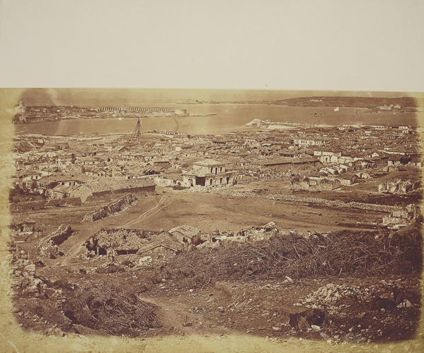 Sebastopol from the Malakoff No. 2. [Crimean War photographs by Robertson]