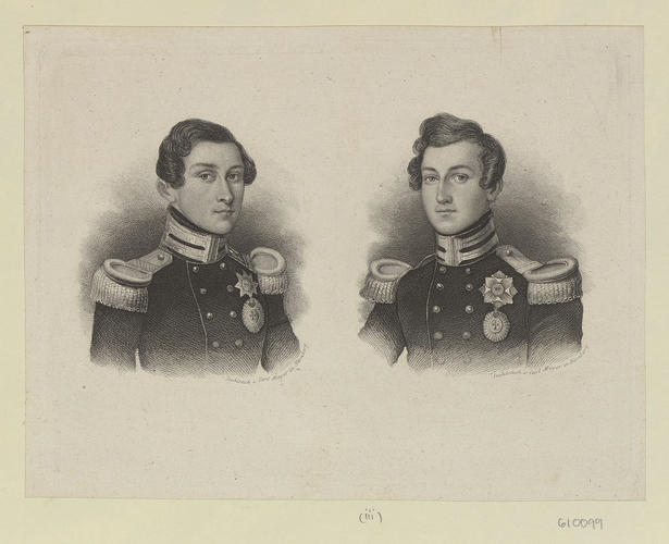[Ernst II, Duke of Saxe-Coburg-Gotha and his brother Prince Albert]