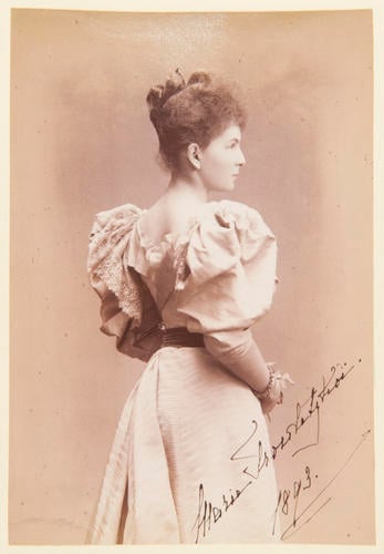 Princess Marie Troubetzkoï, 1893. [Album: Photographic Portraits, vol. 7/65 1892-1898]